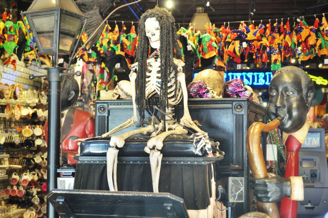 Magasin décoré pour Halloween, Etats Unis
