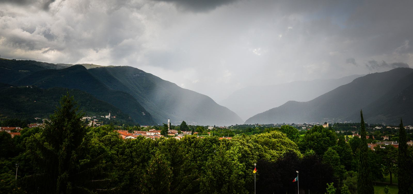 Vue panoramique sur Bassano