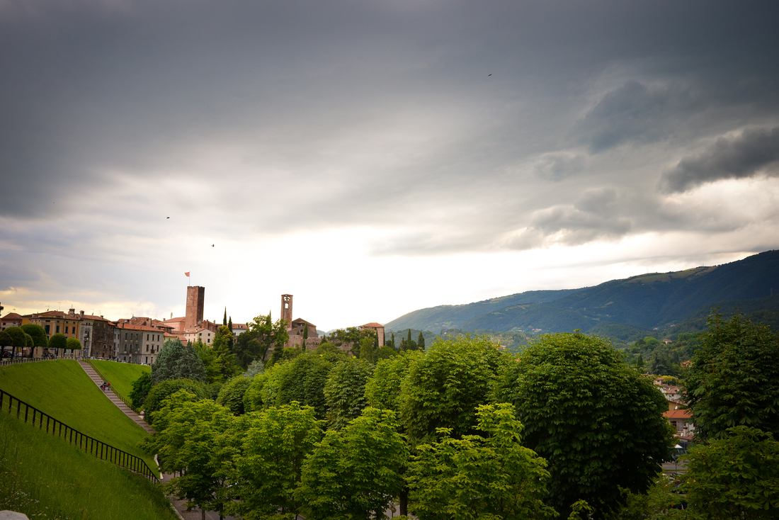 Vue sur Bassano del Grappa