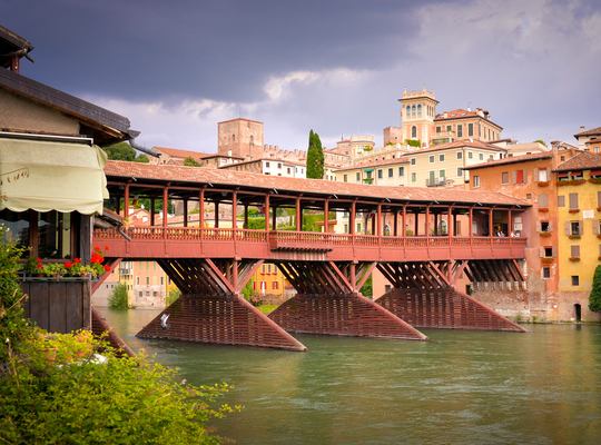 Bassano del Grappa et le pont degli Alpini
