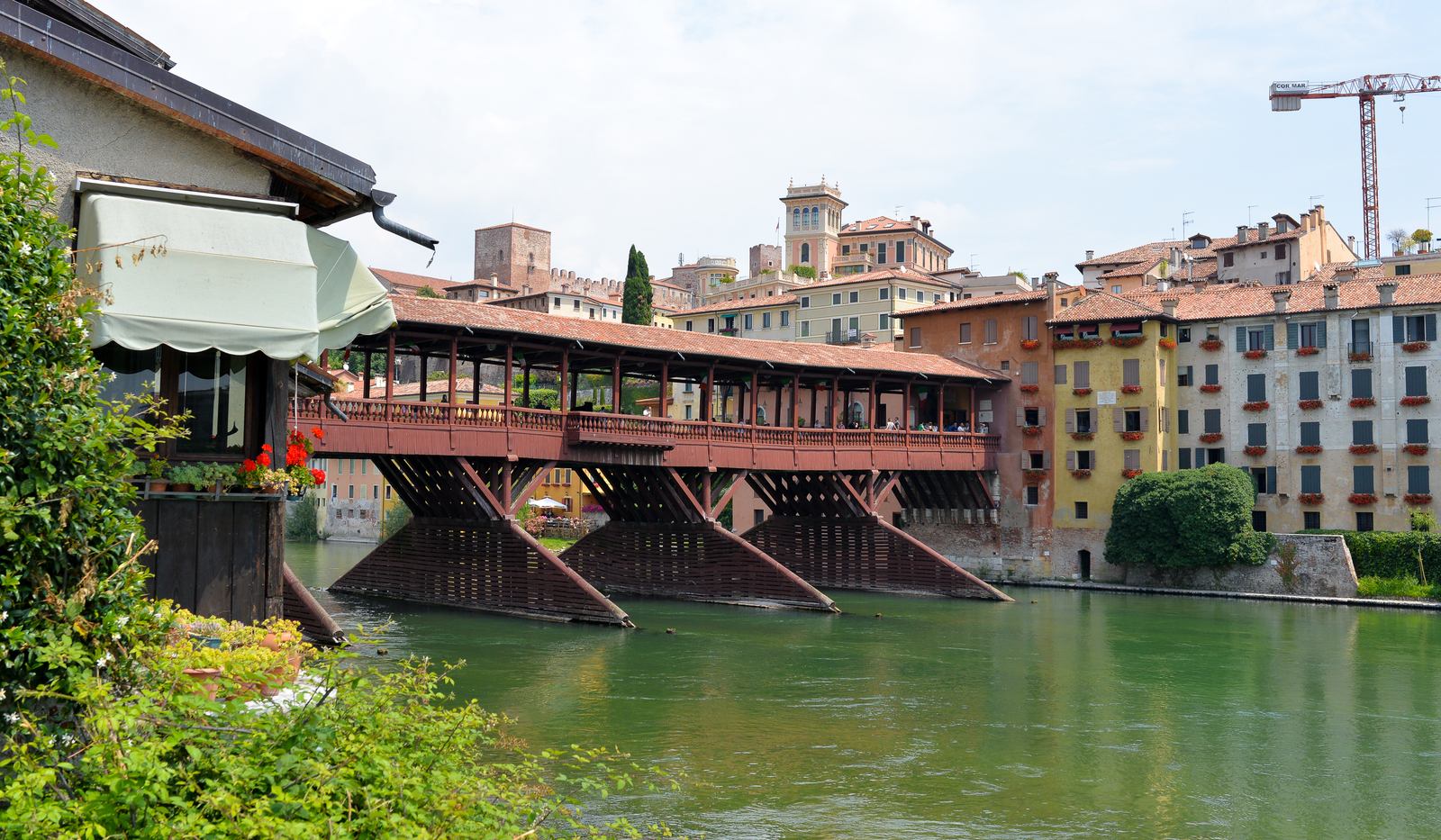 Vue sur Ponte degli Alpini