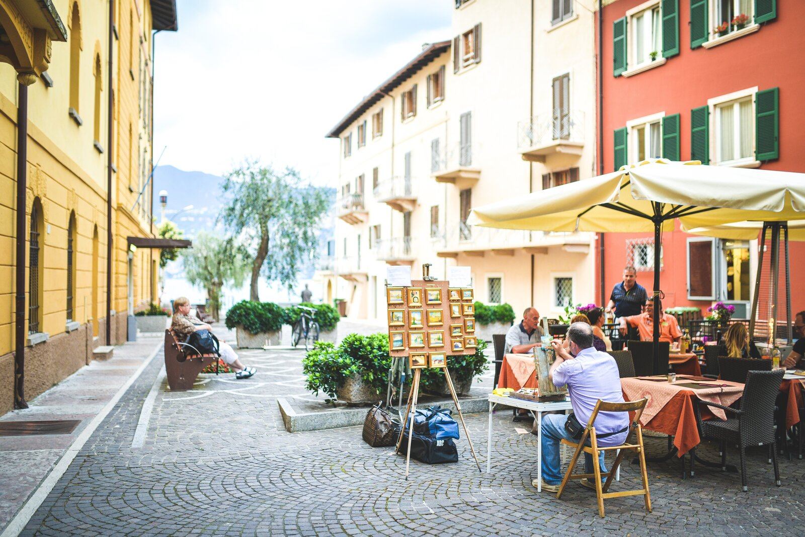 Dans les rues de Malcesine