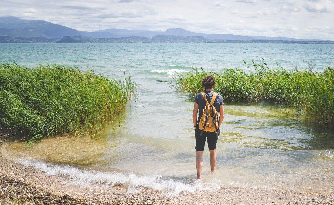 Se baigner à Sirmione