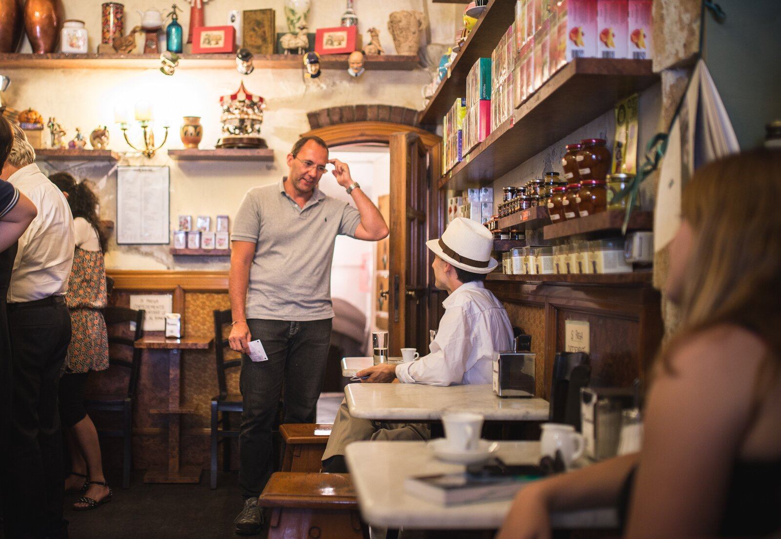 Petit café à Borsari, Vérone
