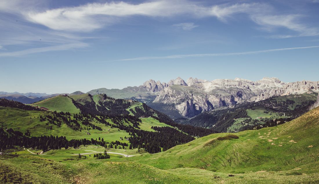 Panorama, Passo Sella