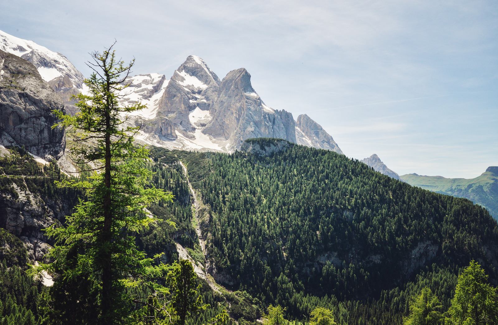 Vue sur Marmolada