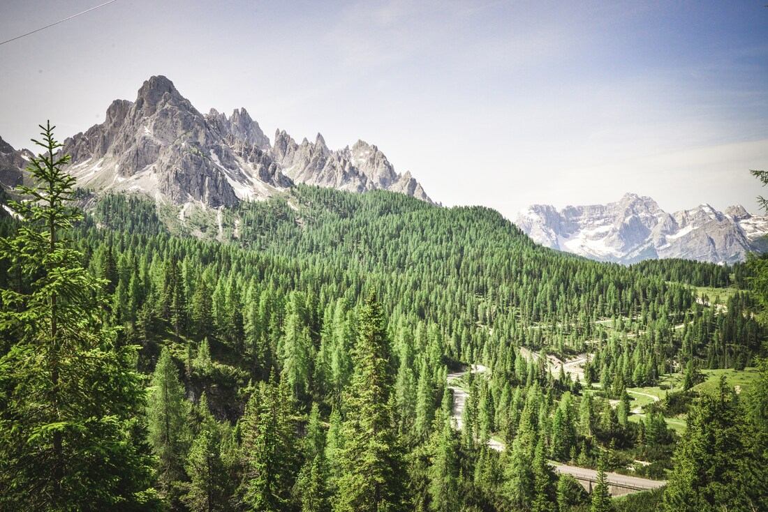 En route pour le refuse Auronzo