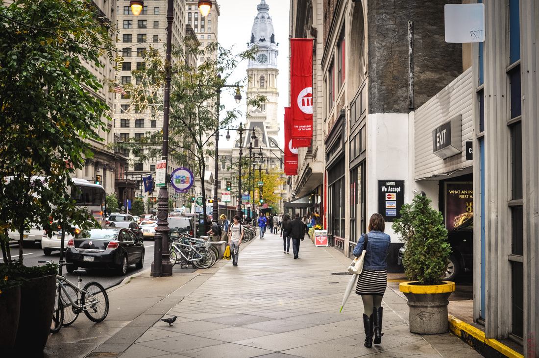 Centre ville de Philadelphie