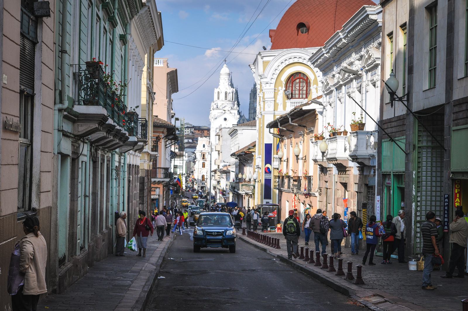 Dans les rues de Quito