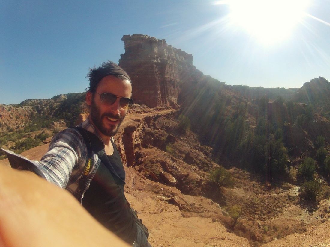 Vent au Palo Duro Canyon