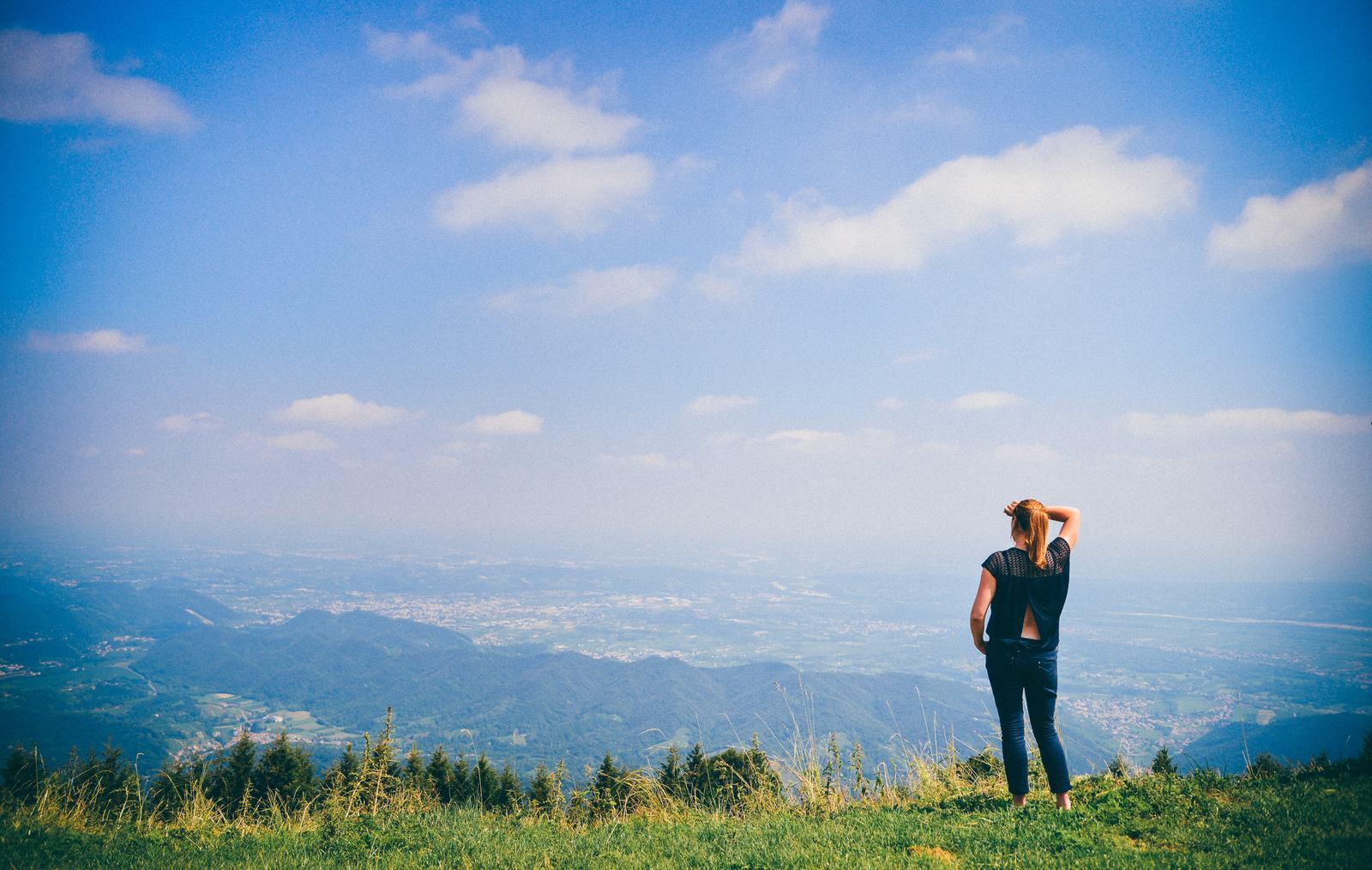 Vue depuis Malga Budui Vue depuis Malga Budui