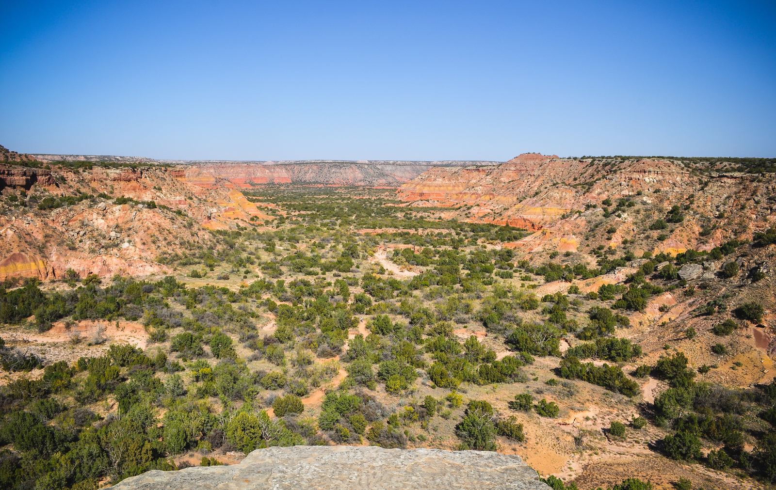 Panorama à Palo Duro Panorama à Palo Duro