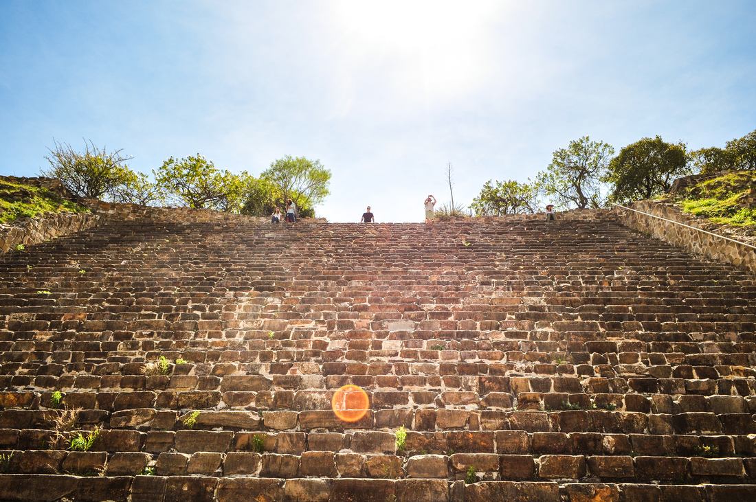 Marches temple Oaxaca