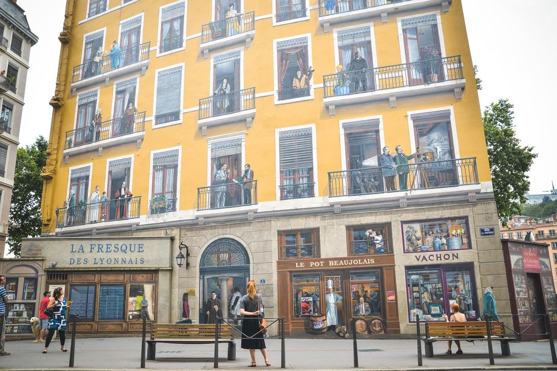 La fresque des lyonnais