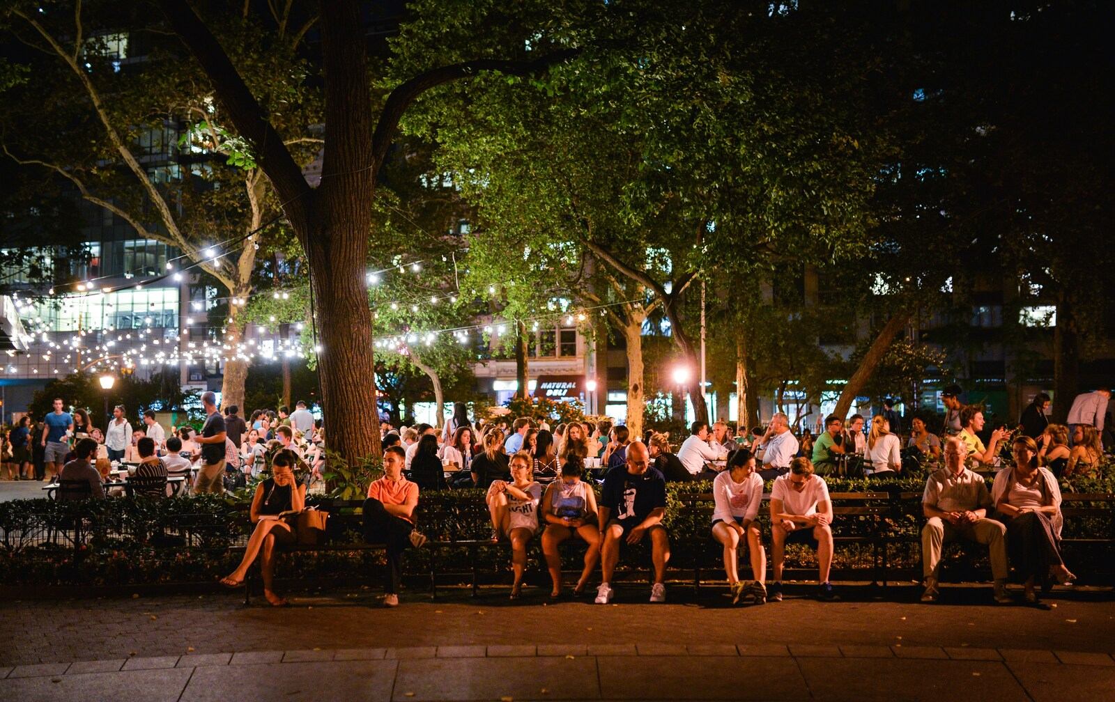 New Yorkais au Madison Square Park