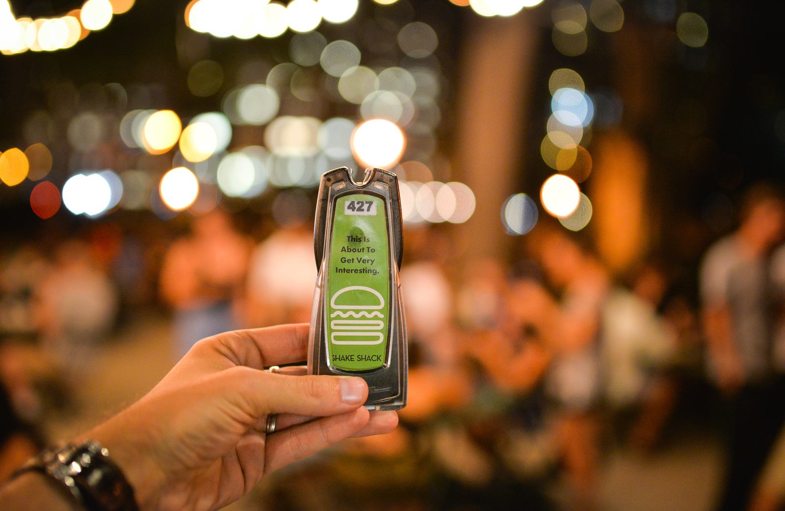 Le biper du Shake Shack