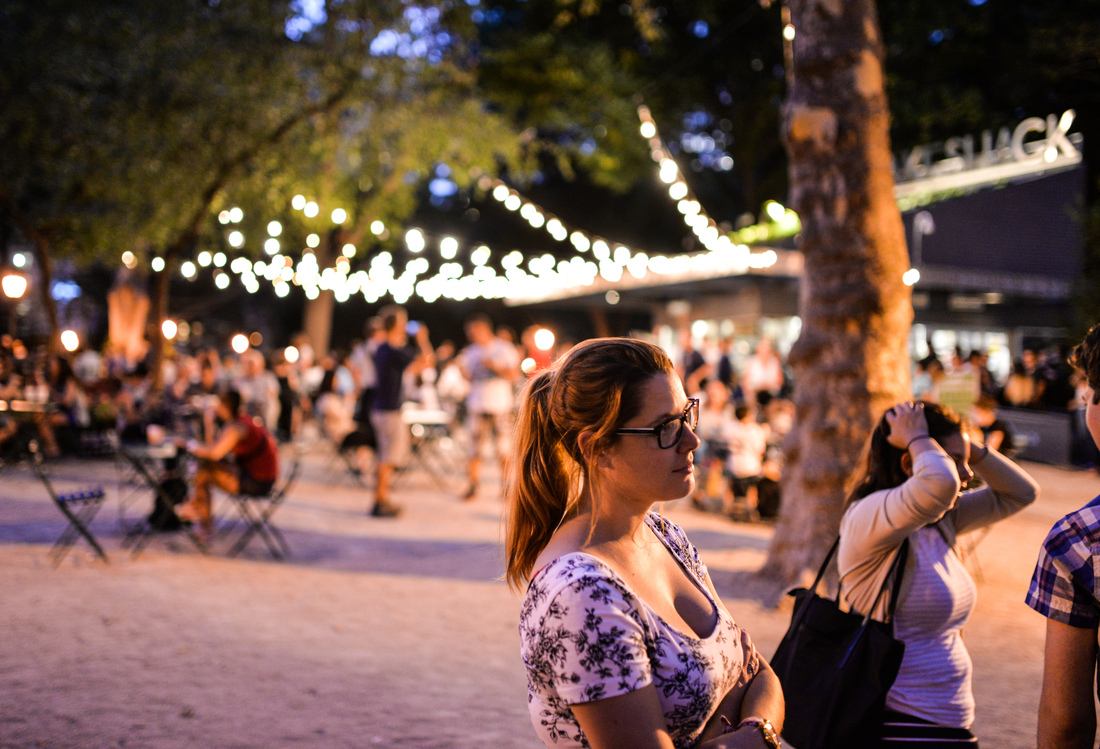 Faire la queue Shake Shack Madison
