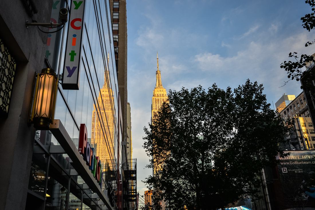 Reflet Empire State Building