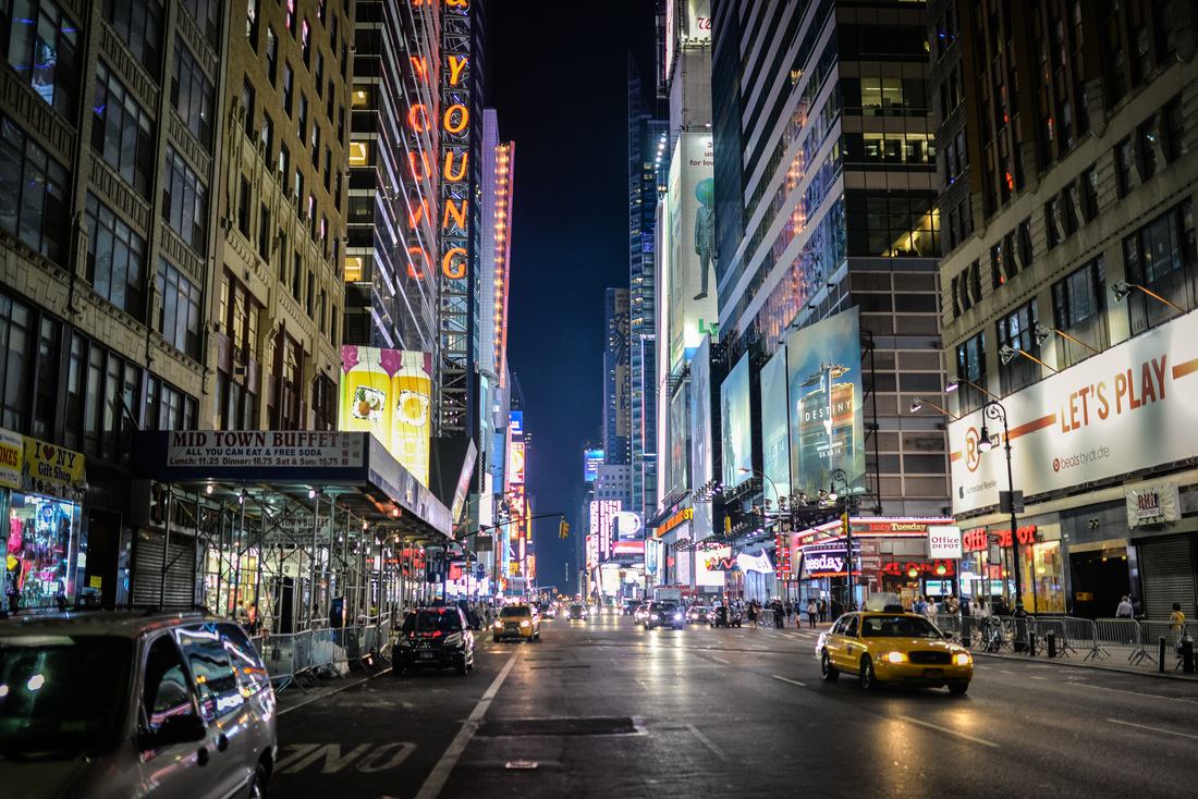 En direction de Times Square