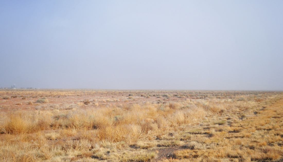 Nuage de neige sur la route 66