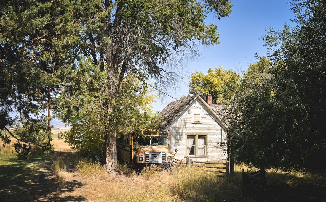 Vieille maison américaine
