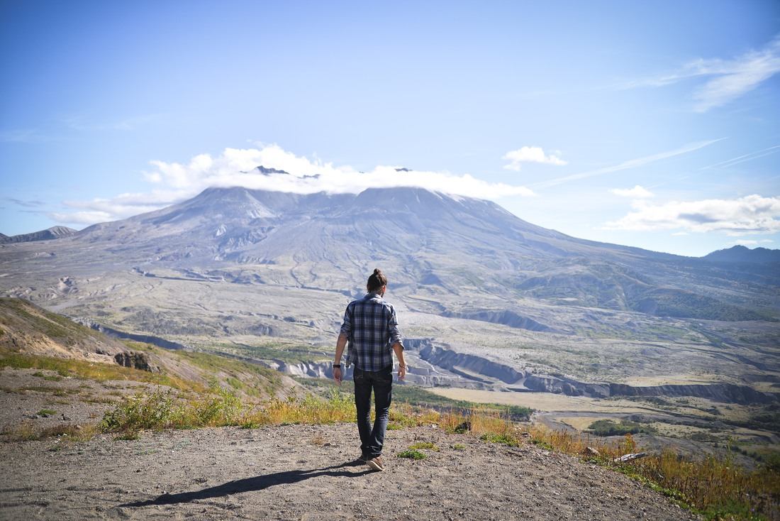Le Mont Saint Helens aux USA