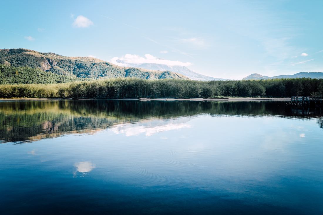 Coldwater Lake Mt St Helens 