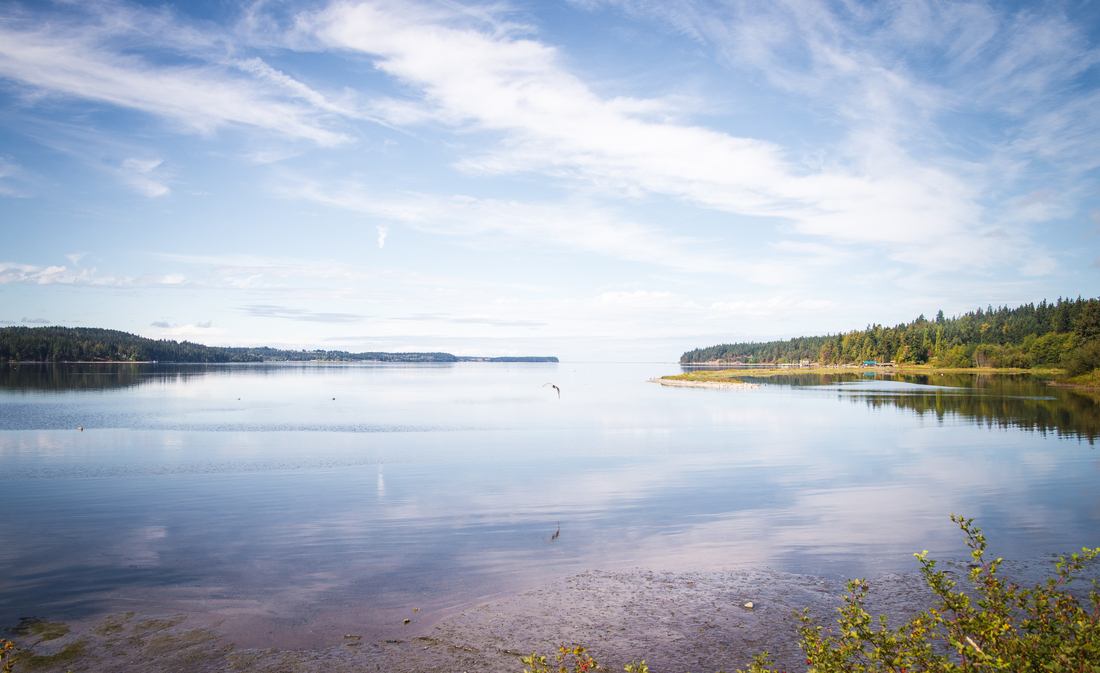 Reflets sur le lac, USA 