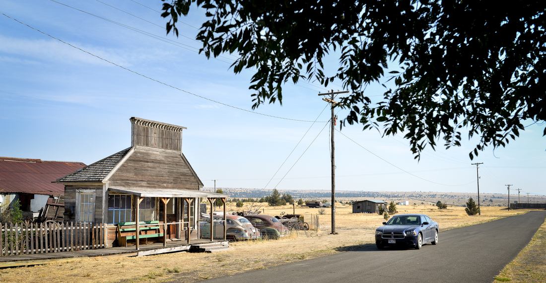 Ghost Town du nord ouest des Etats-Unis