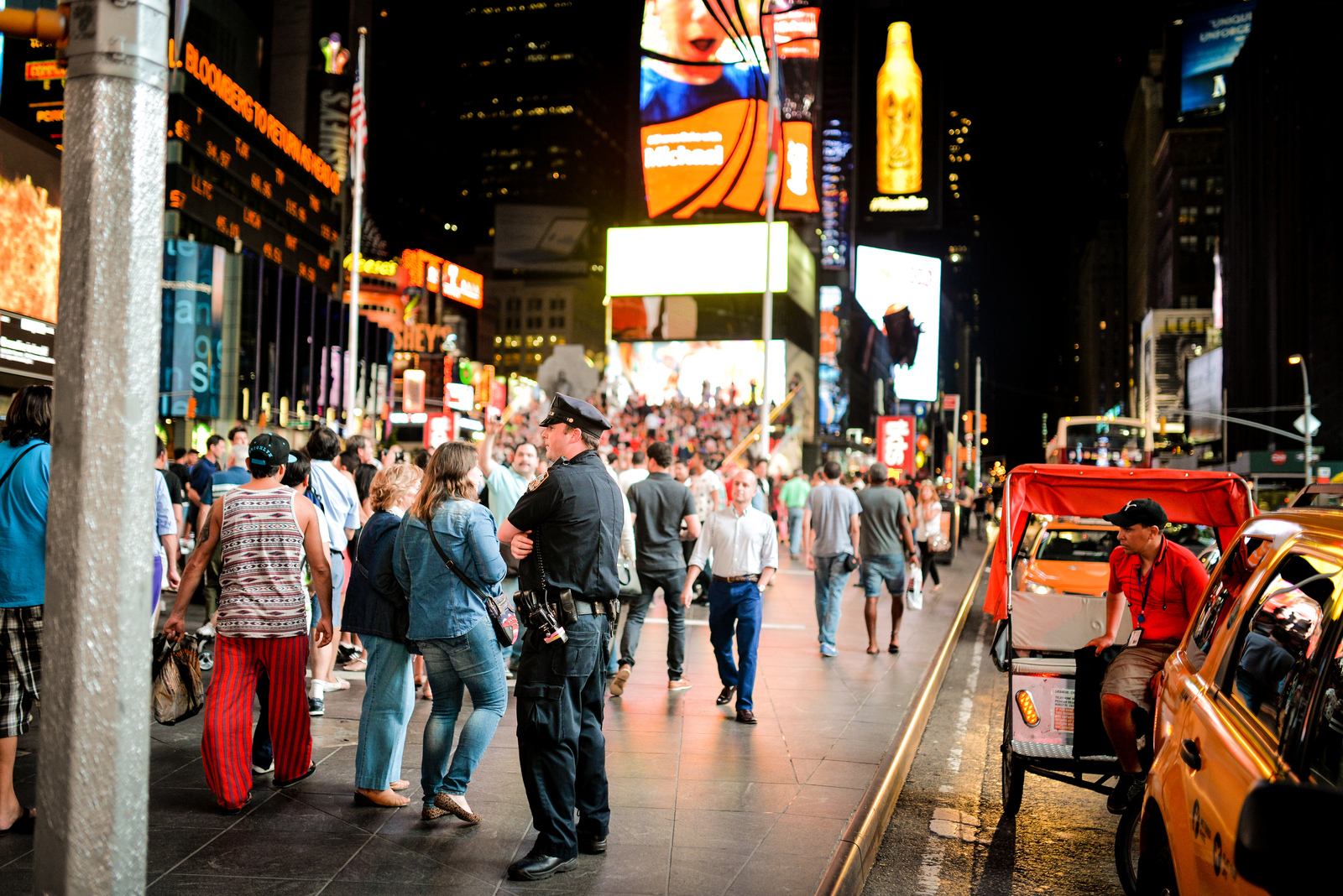 Policeman, Times Square