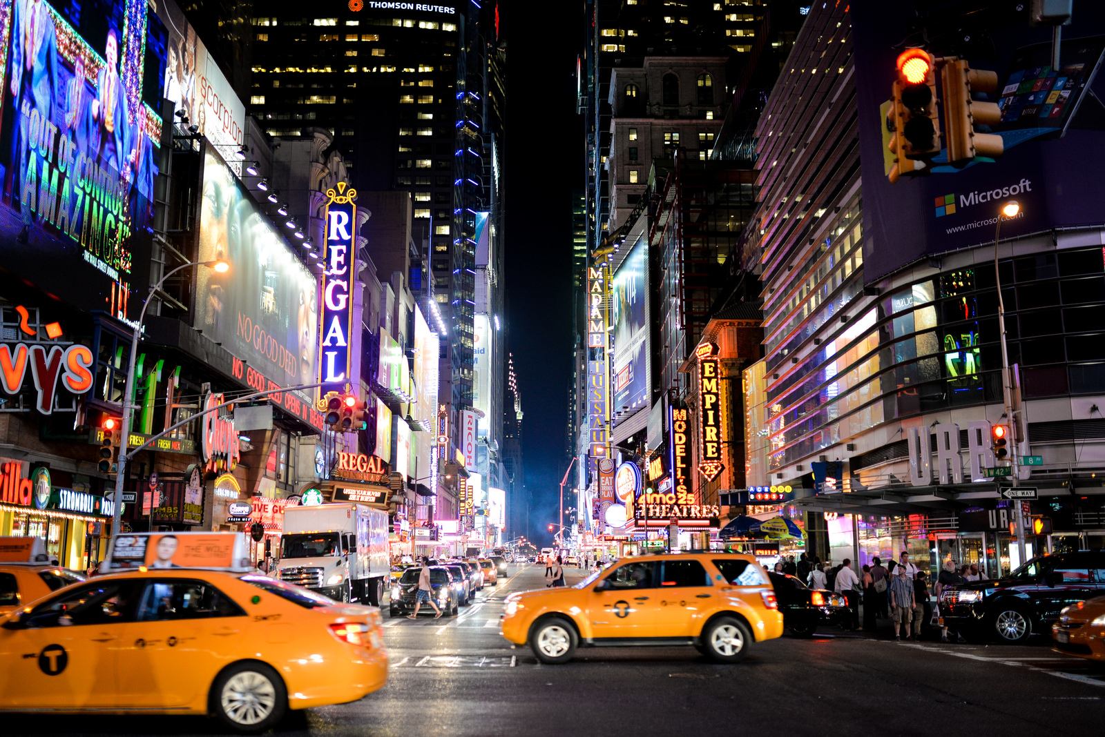 Se rendre à Times Square