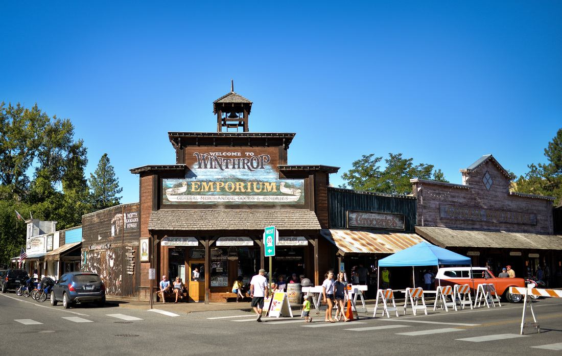 Joli village de Winthrop