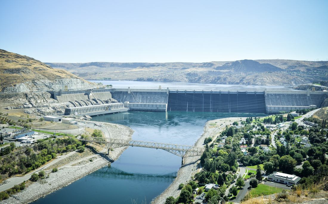 Le barrage de Grand Coulée