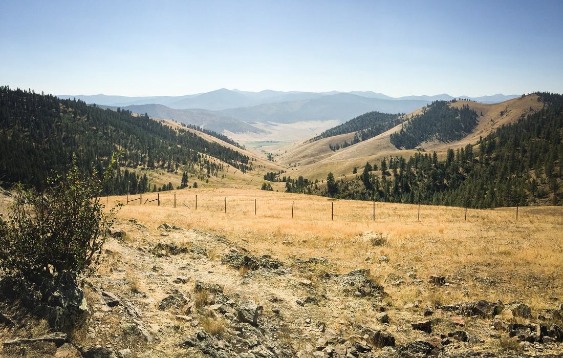 Vue sur les environs du parc