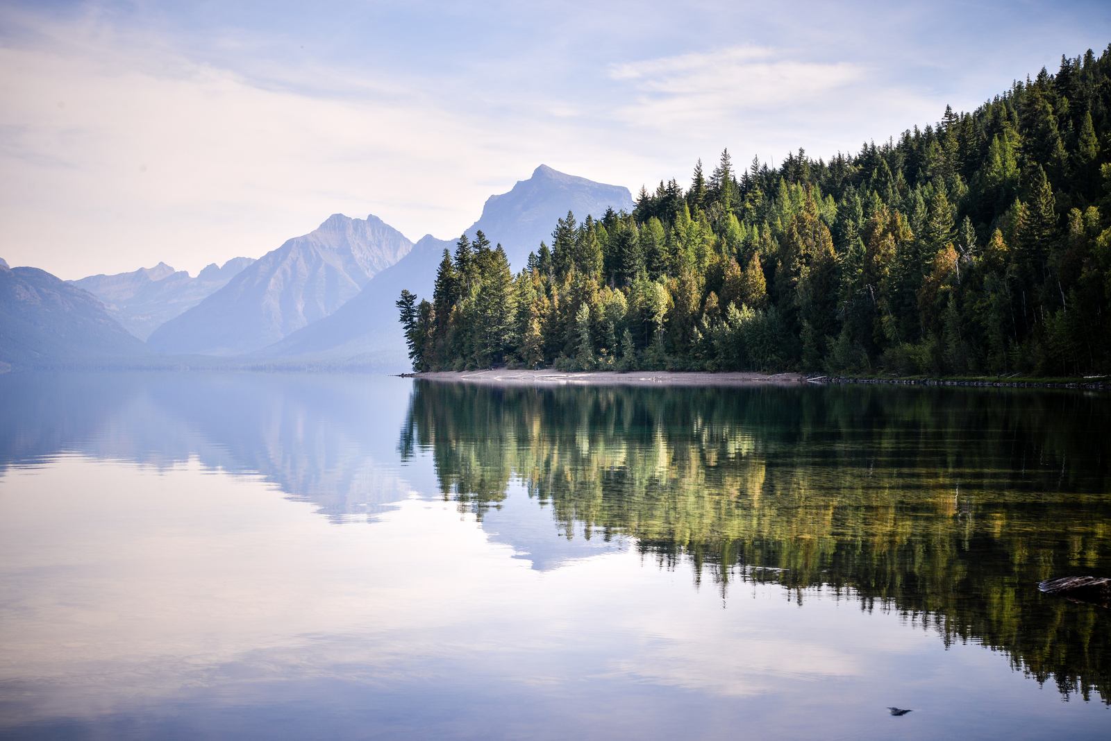 Reflets du Lake Mc Donald