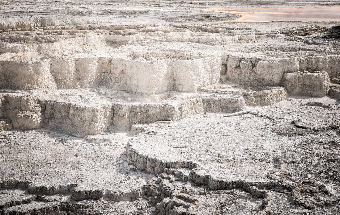Formations calcaires, Mammoth Hot Springs