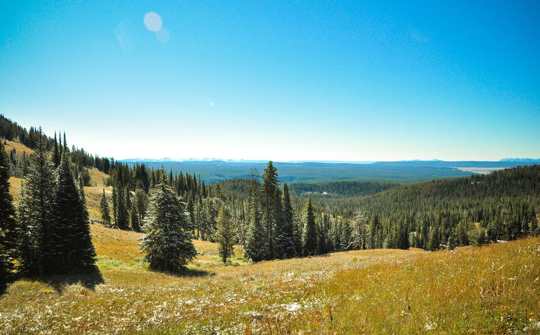 Vue sur le Duraven Pass