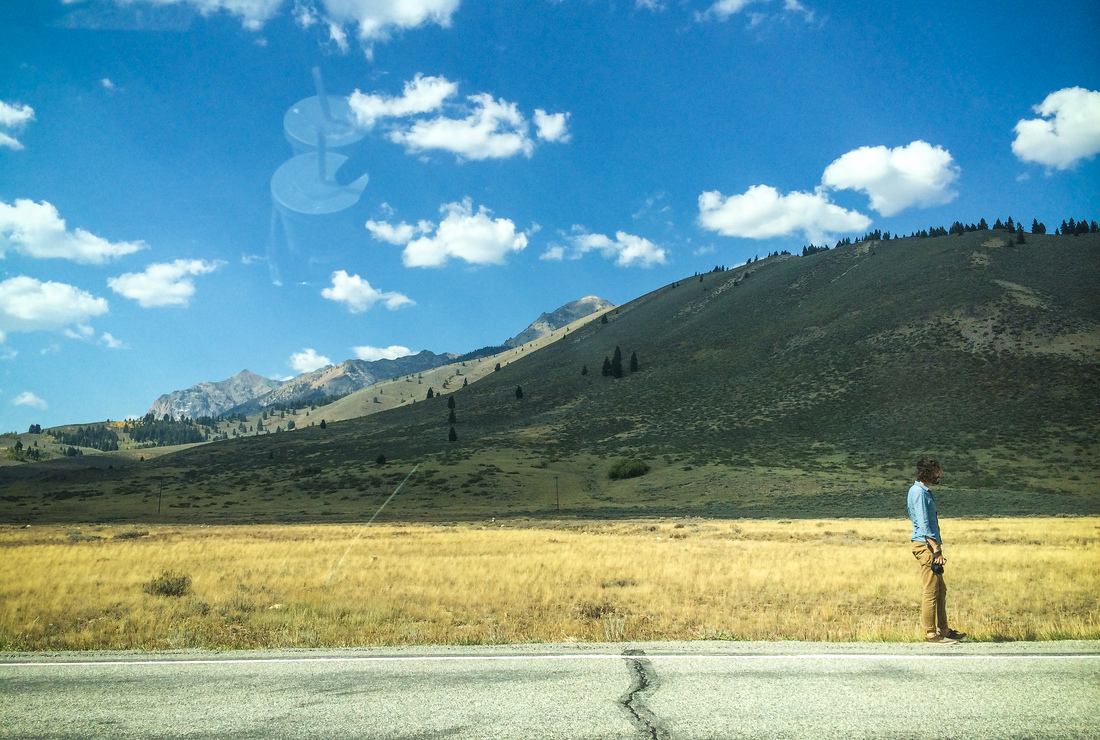 Bord de route de l'Idaho