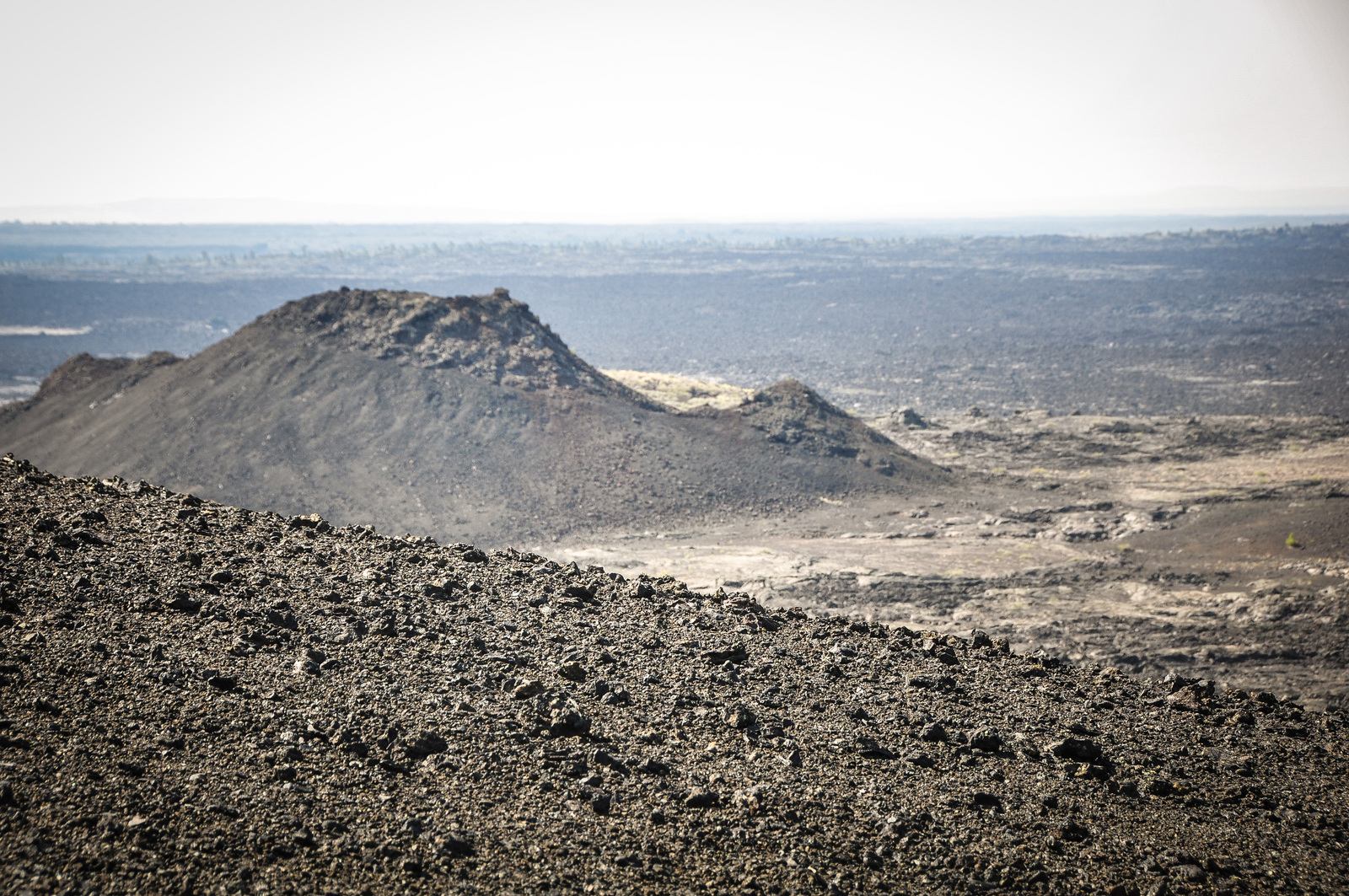 Paysage lunaire et rocailleux, Idaho