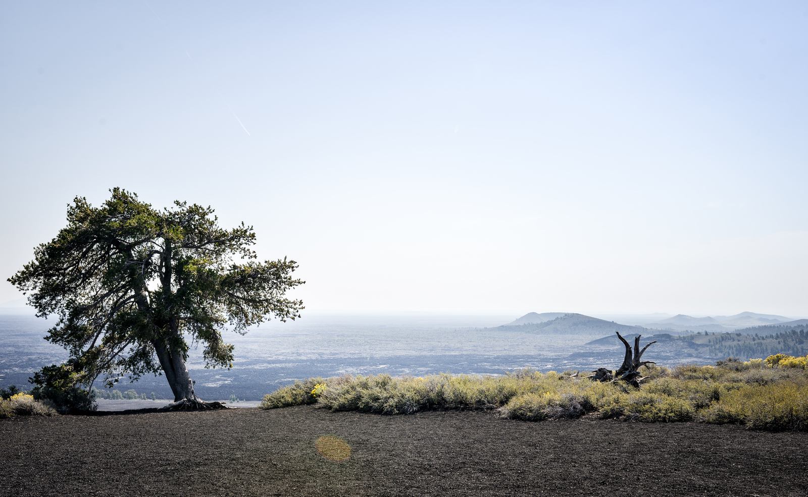 Vue sur le parc depuis Inferno Cone