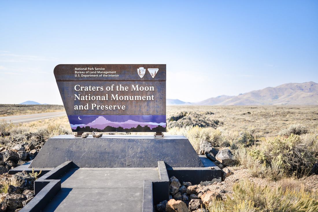 Craters of the moon, USA