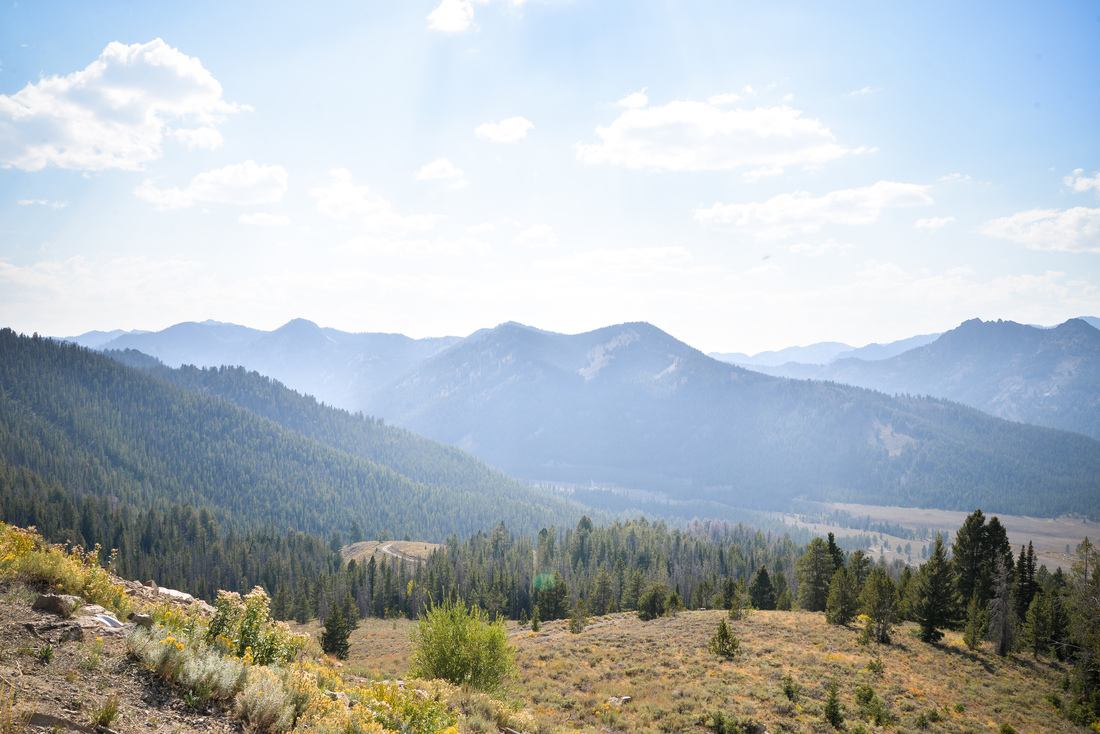 Panorama depuis Galena Summit