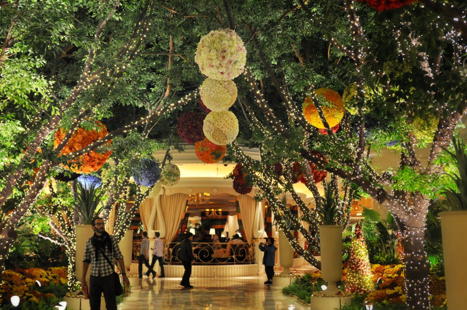 Décoration du Wynn Hotel, Las Vegas