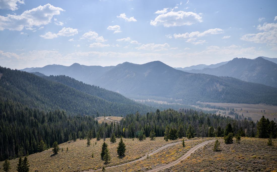 Au milieu de Boise National Forest