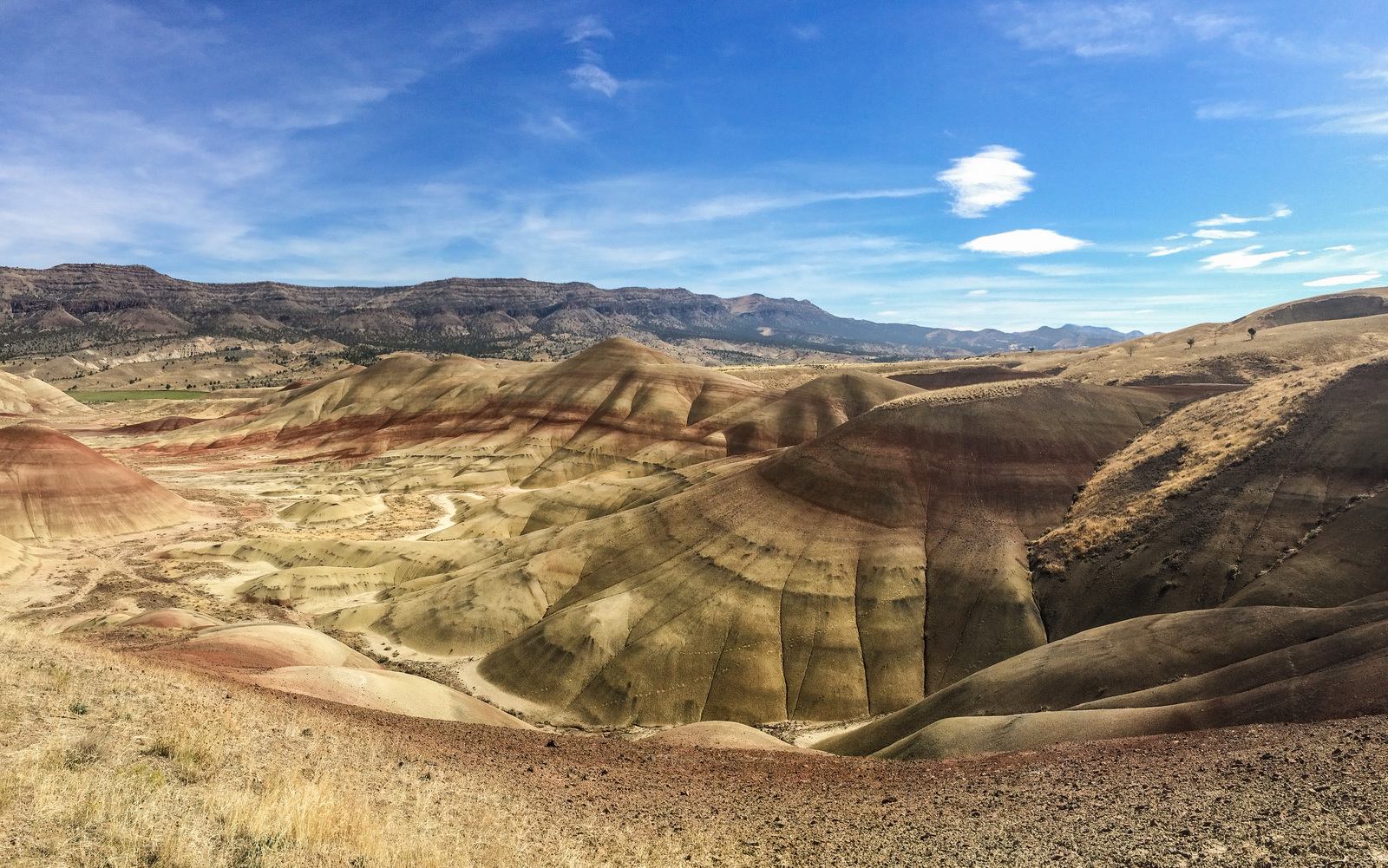 Collines colorées des USA