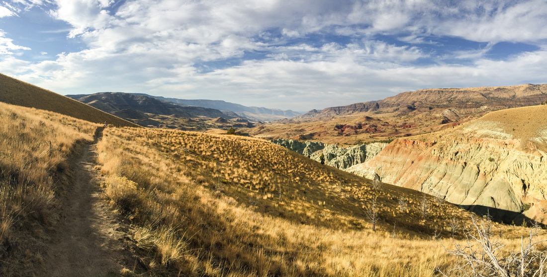 Vue sur le Blue Basin