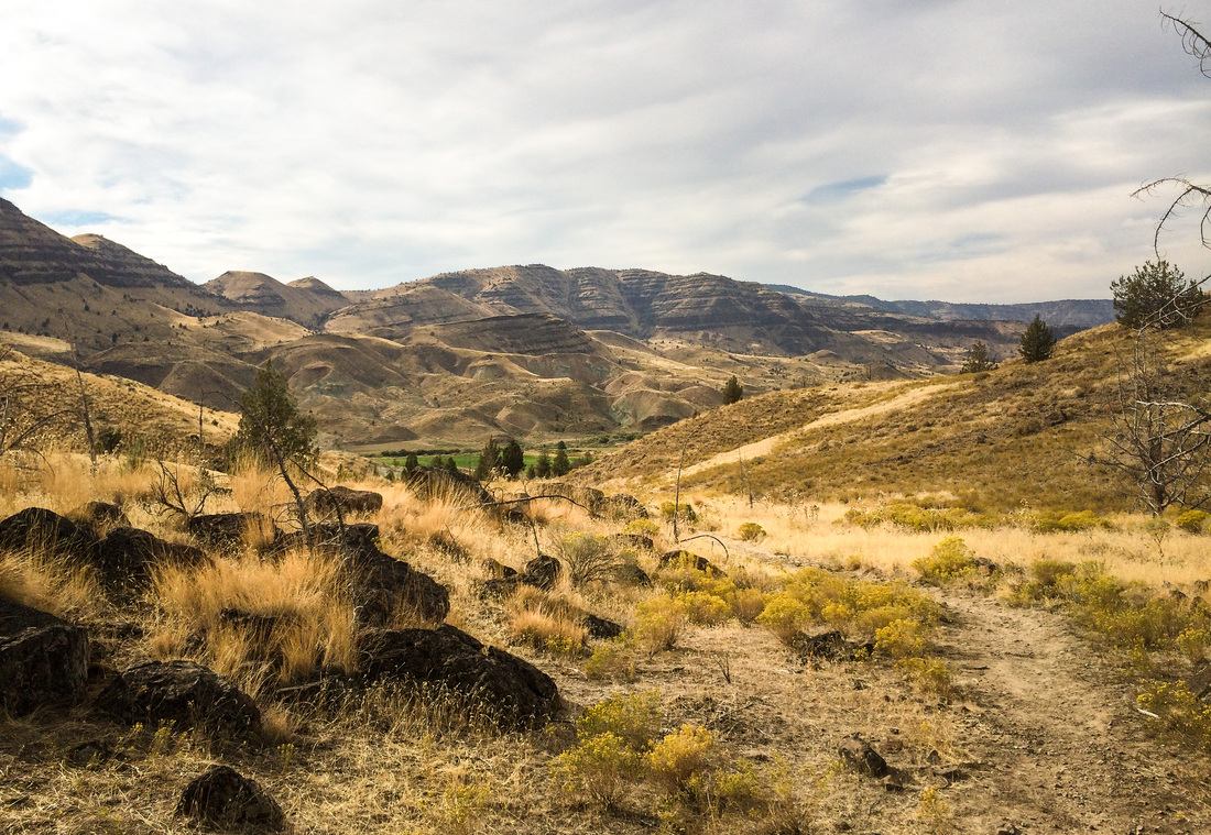 Début du Blue Basin Trail
