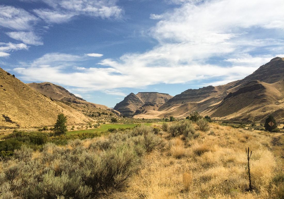 En route pour le Blue Basin Trail