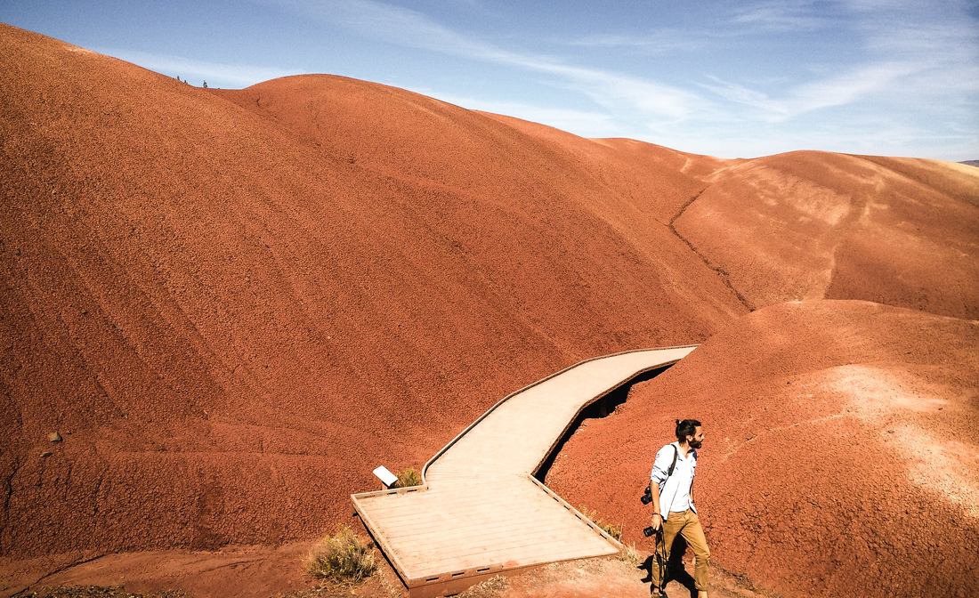 Au milieu de Painted Cove