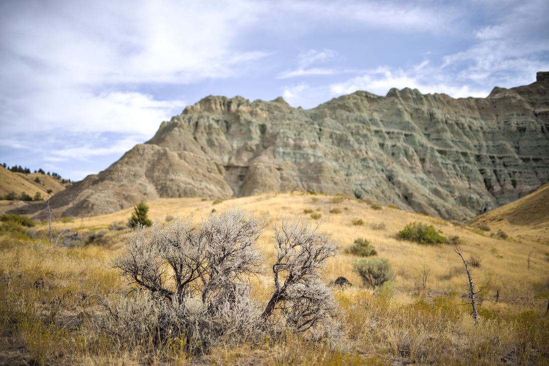 Vue sur le Blue Basin